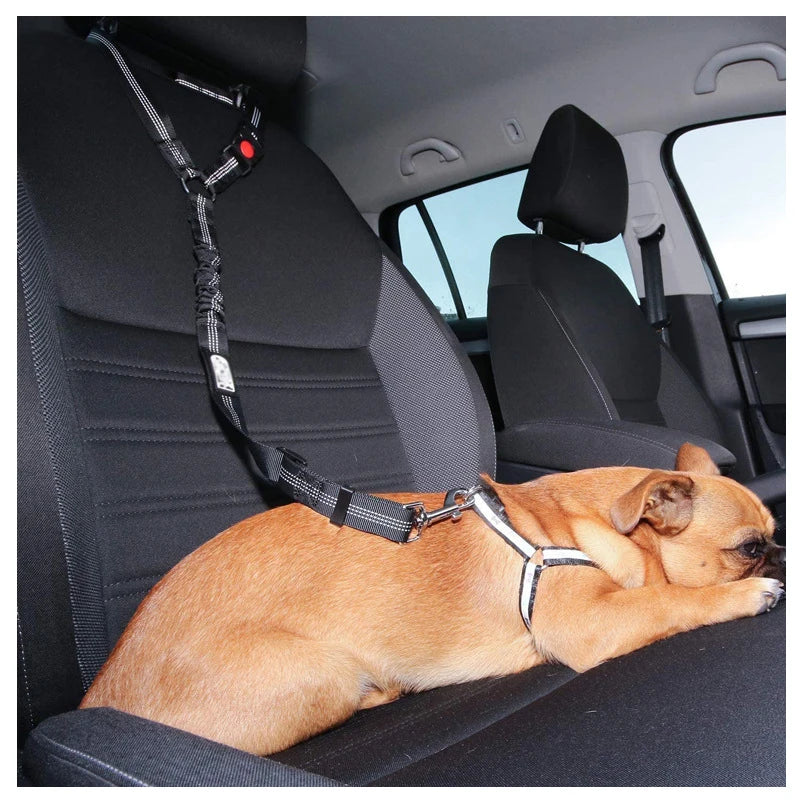 Reflective Pet Car Seat Belt – Adjustable Safety Leash for Dogs & Puppies - FAST & FREE US Shipping!
