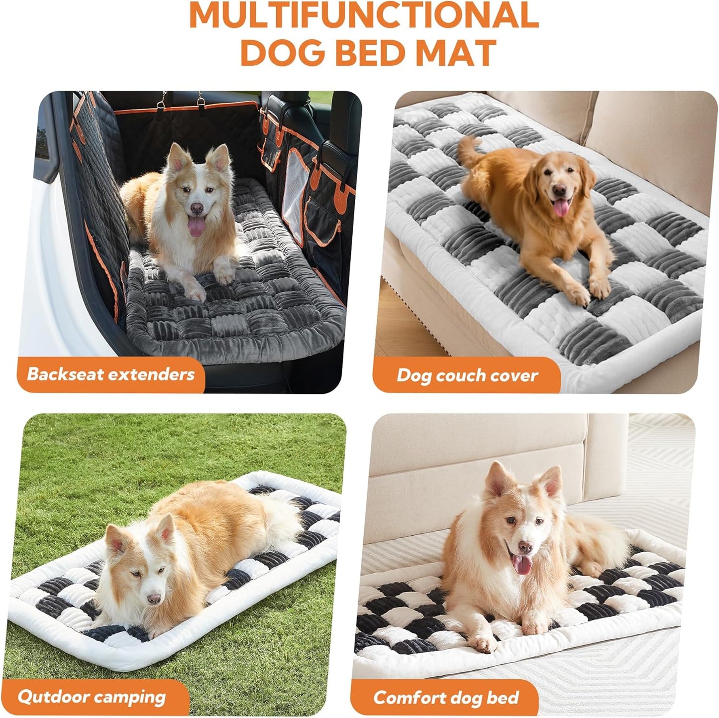 Cozy Paw Pet Mat for Backseat Extender