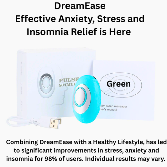 DreamEase™ EMS Sleep Aid Device – Stress Relief & Better Sleep Quality