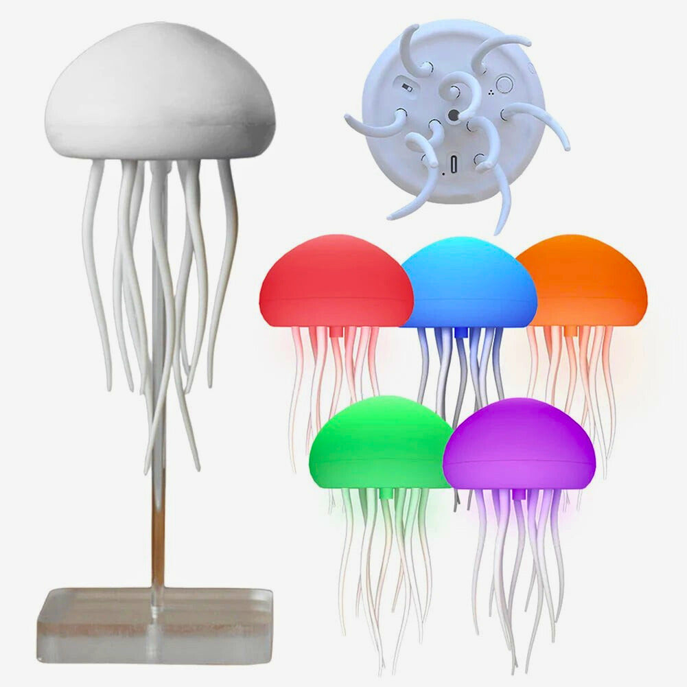 Jellyfish Night Light – LED Lamp with Voice Control - FAST & FREE US Shipping!