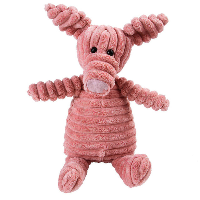 Vocal Animal Plush Toy for Dogs – Teeth Cleaning & Training Aid