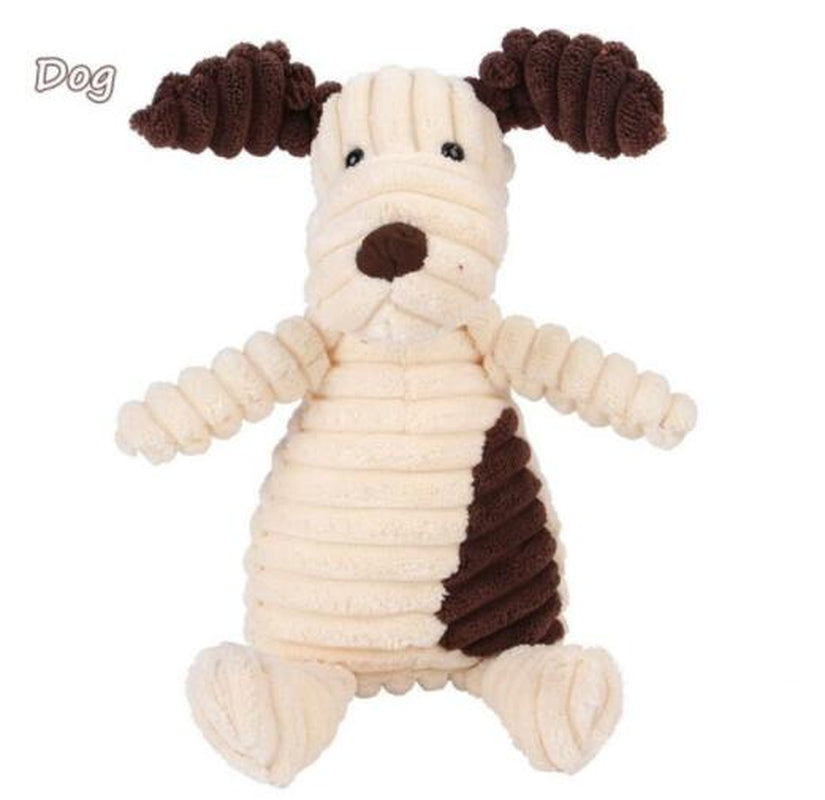 Vocal Animal Plush Toy for Dogs – Teeth Cleaning & Training Aid