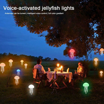Jellyfish Night Light – LED Lamp with Voice Control - FAST & FREE US Shipping!