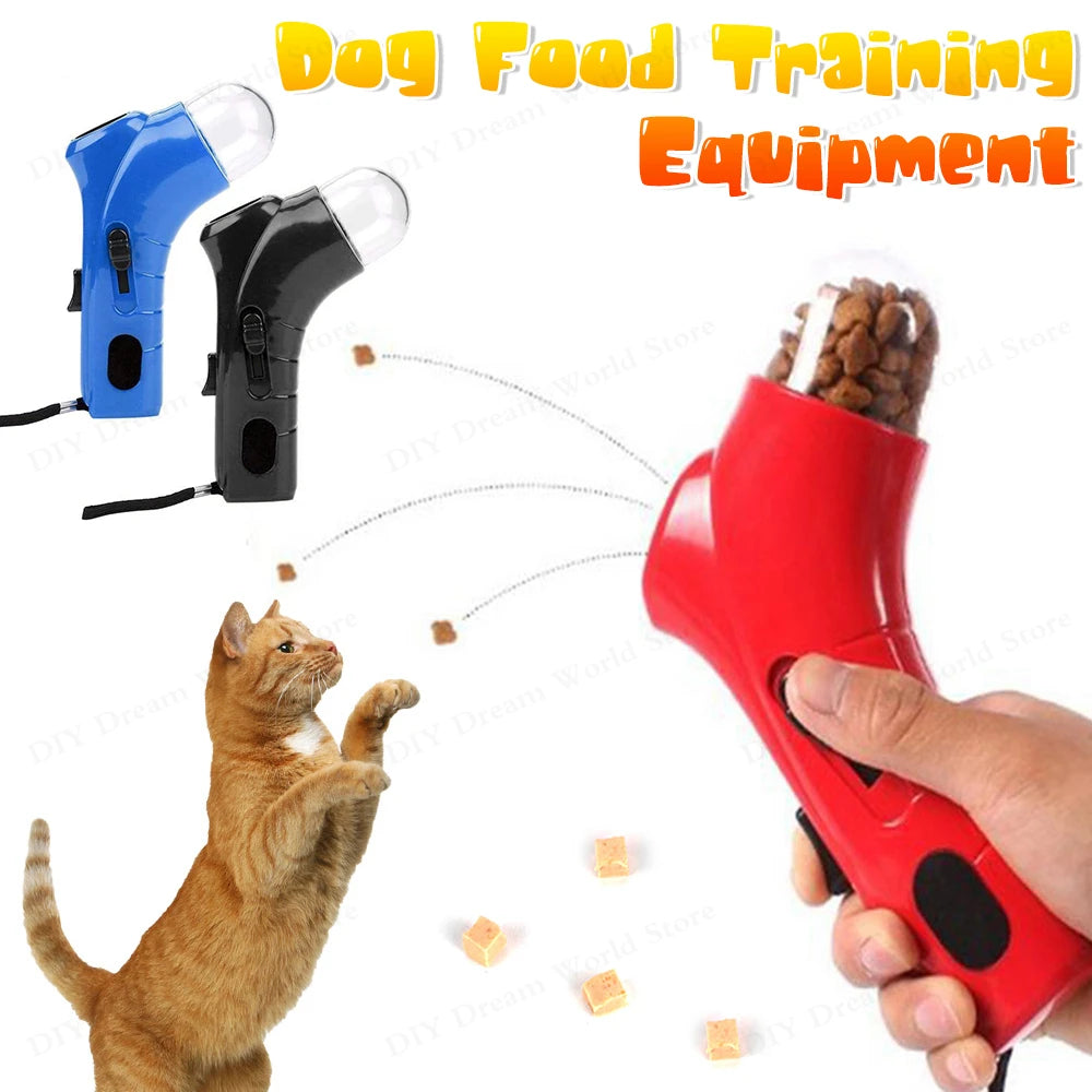 Interactive Dog Treat Launcher – Portable Snack Dispenser for Training & Play