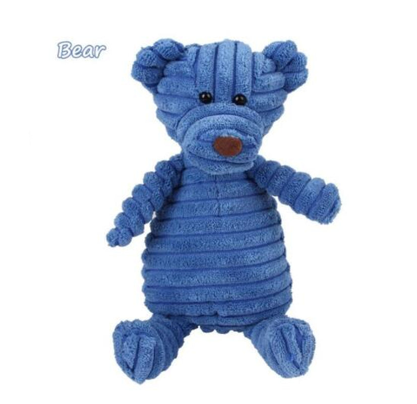 Vocal Animal Plush Toy for Dogs – Teeth Cleaning & Training Aid