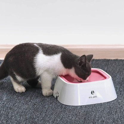 No-Spill Floating Disk Pet Water Bowl – Spill-Proof, Splash-Free, and Travel-Ready - FREE Shipping