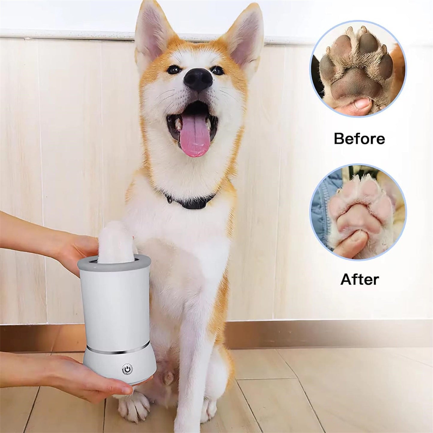 PawWash Pro™ Automatic Pet Paw Cleaner - FREE Shipping 