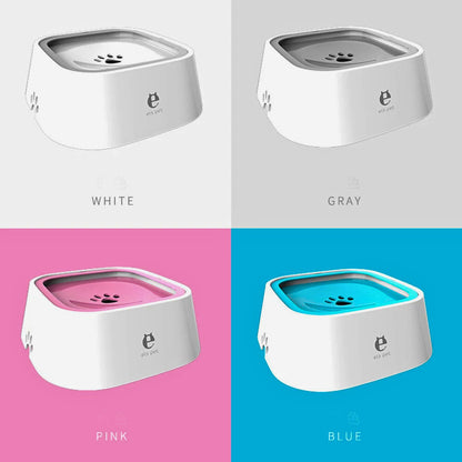 No-Spill Floating Disk Pet Water Bowl – Spill-Proof, Splash-Free, and Travel-Ready - FREE Shipping