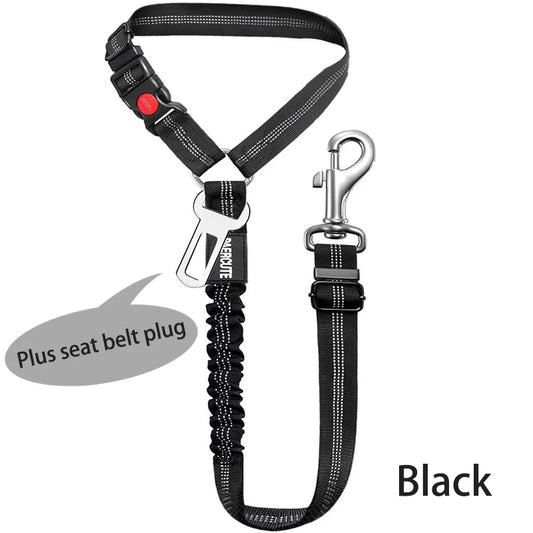 Reflective Pet Car Seat Belt – Adjustable Safety Leash for Dogs & Puppies - FAST & FREE US Shipping!