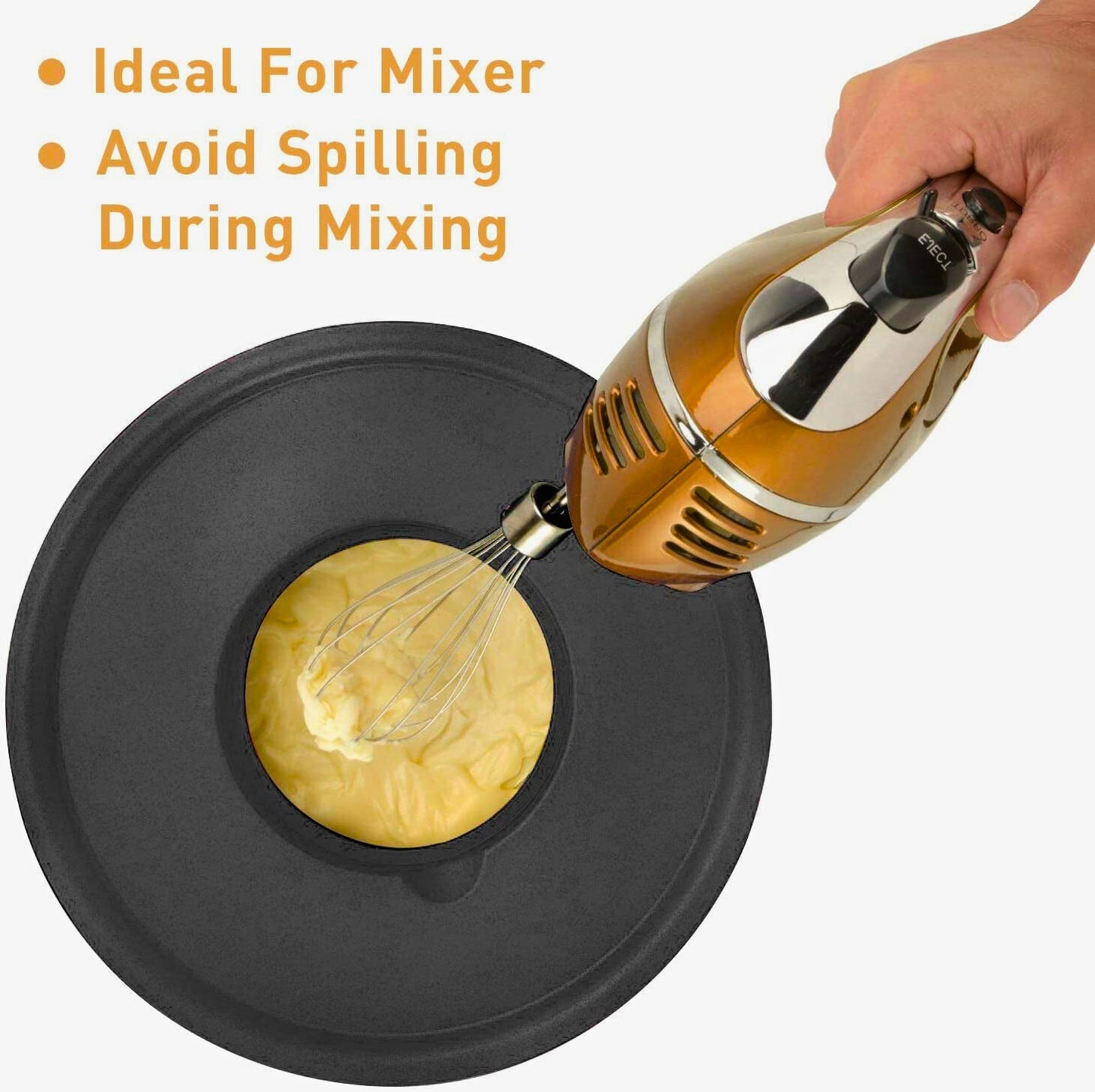 ChefMate™ 5-Piece Stainless Steel Mixing Bowl Set – Airtight Lids & Grater Attachments