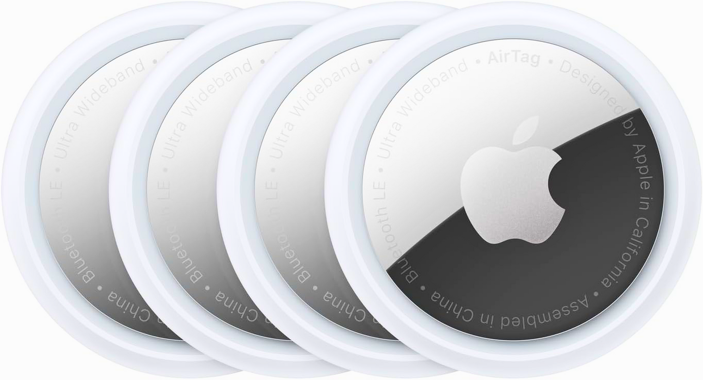 Apple AirTag (4-Pack) – Smart Bluetooth Tracker & Item Locator - FREE Shipping