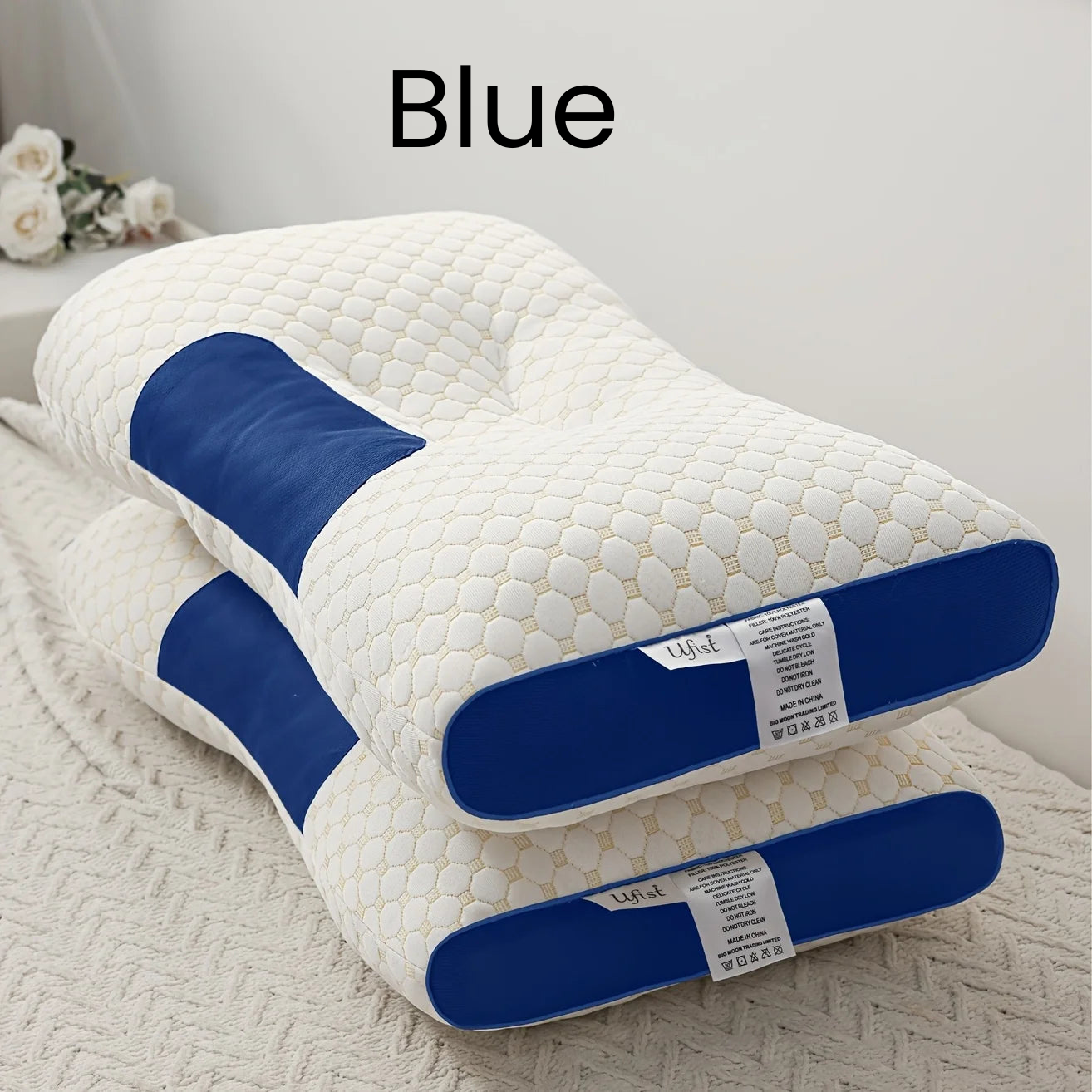 360° Memory Foam Travel Neck Pillow - FAST & FREE US Shipping!