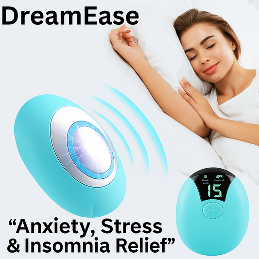 DreamEase™ EMS Sleep Aid Device – Stress Relief & Better Sleep Quality