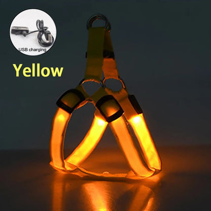 Glow Guard™ USB Rechargeable LED No-Pull Dog Harness - FAST & FREE US Shipping!