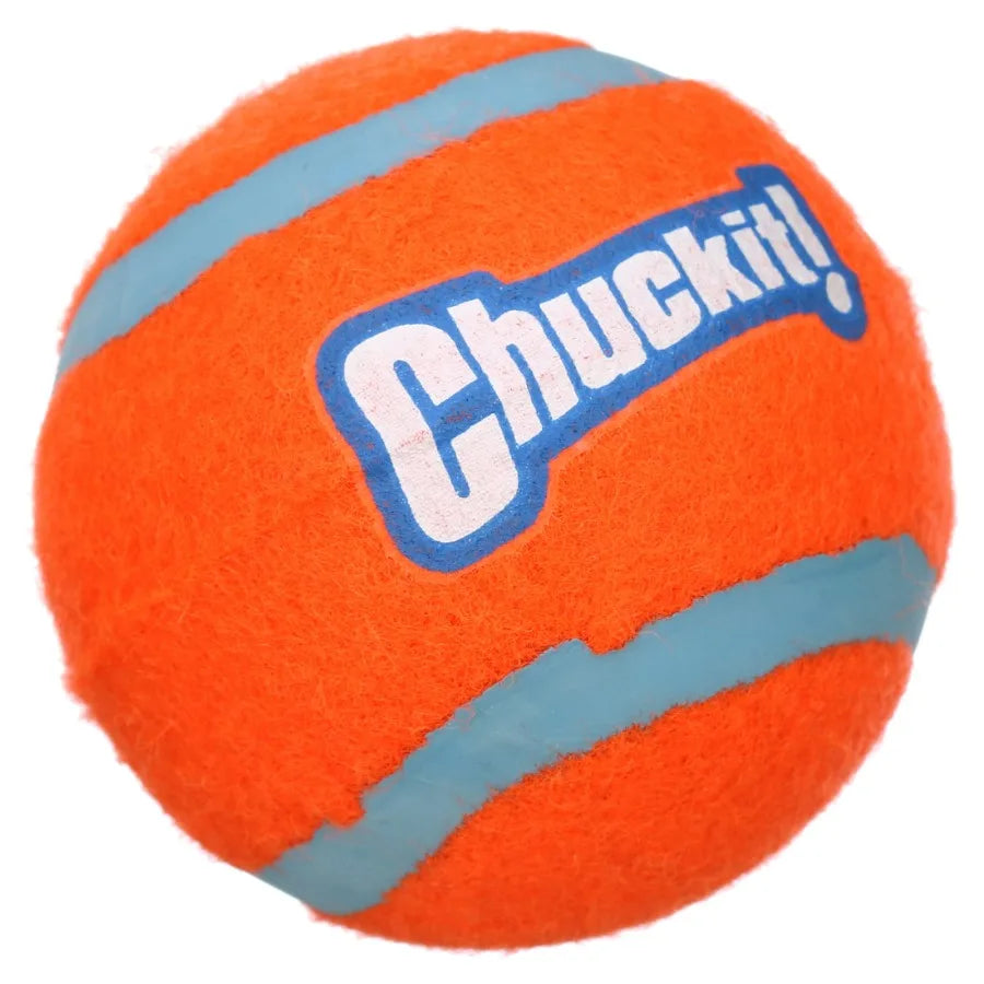Chuck It Durable Rubber Tennis Ball Dog Toy - Pack of 4 