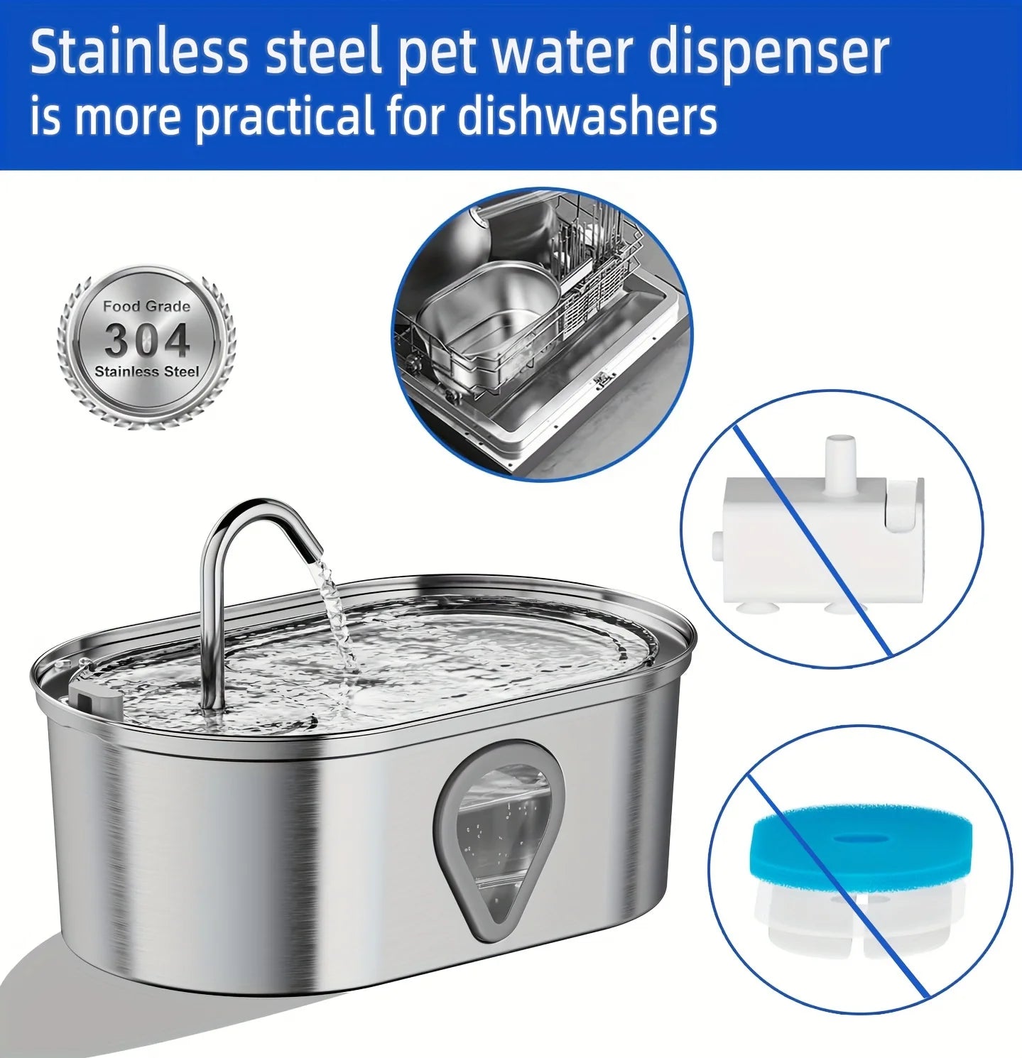PureFlow™ Automatic Pet Water Fountain