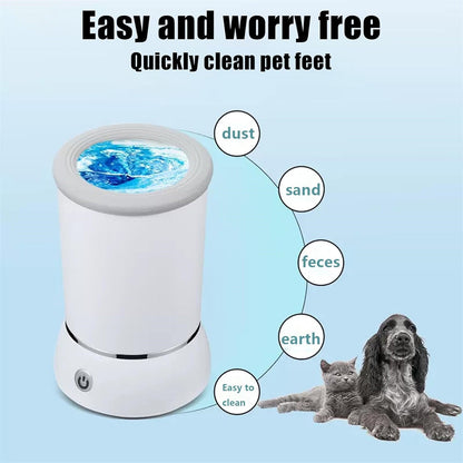 PawWash Pro™ Automatic Pet Paw Cleaner - FREE Shipping 