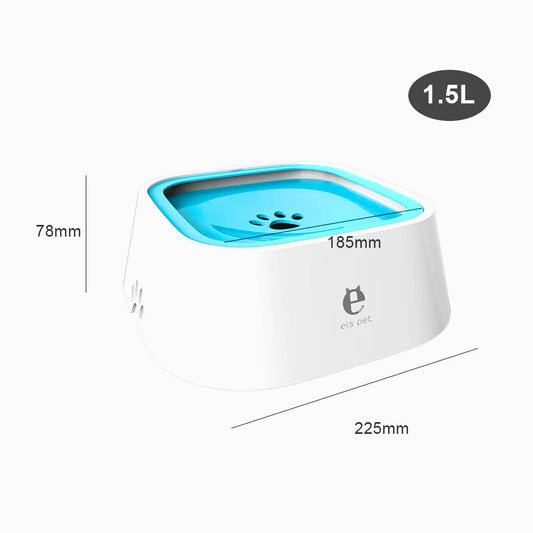 No-Spill Floating Disk Pet Water Bowl – Spill-Proof, Splash-Free, and Travel-Ready - FREE Shipping