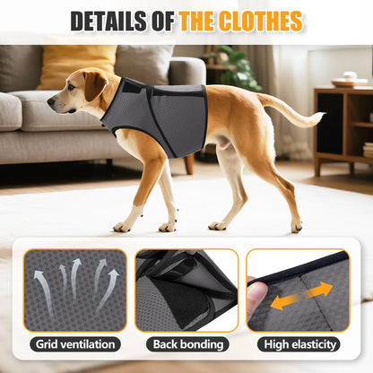 Calm Pup™ Anti-Anxiety Vest – Soothing Thunder & Stress Relief Shirt for Dogs & Cats