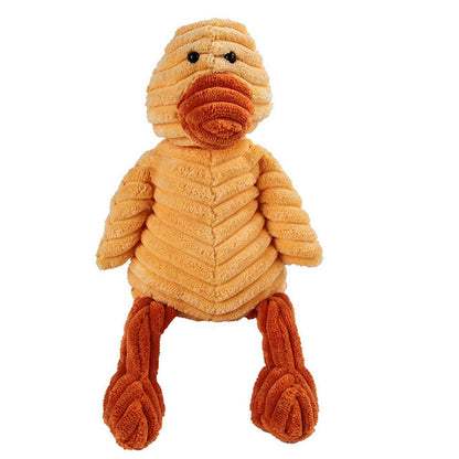 Vocal Animal Plush Toy for Dogs – Teeth Cleaning & Training Aid