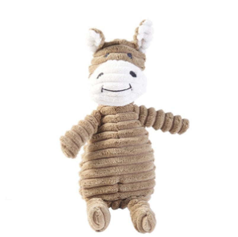 Vocal Animal Plush Toy for Dogs – Teeth Cleaning & Training Aid