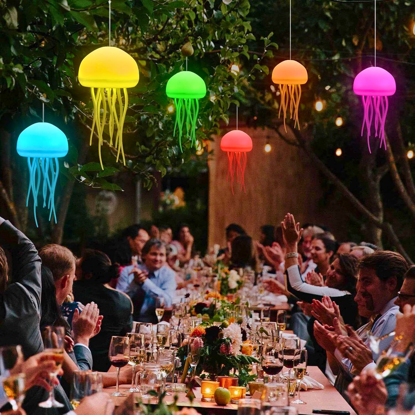Jellyfish Night Light – LED Lamp with Voice Control - FAST & FREE US Shipping!