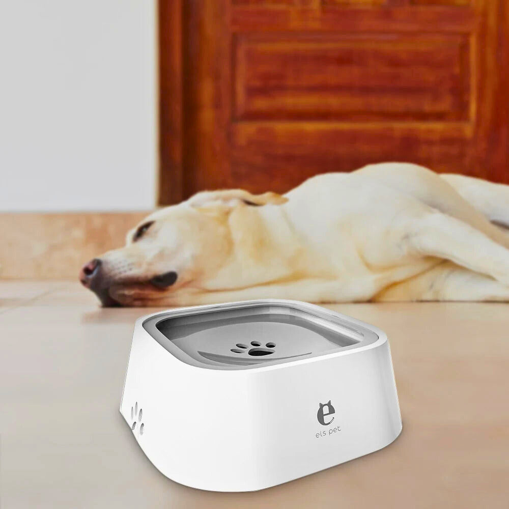 No-Spill Floating Disk Pet Water Bowl – Spill-Proof, Splash-Free, and Travel-Ready - FREE Shipping