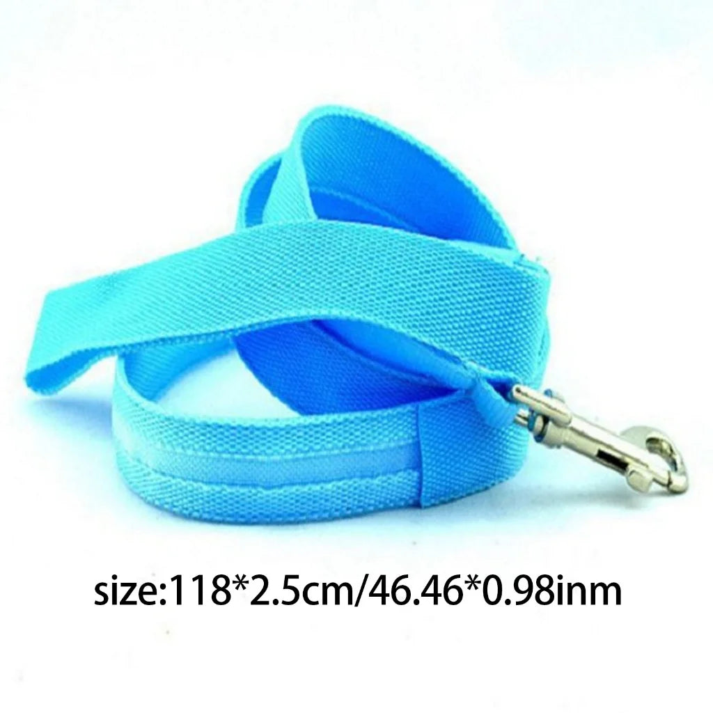 Glowing LED USB Rechargeable Dog Leash - Free Shipping
