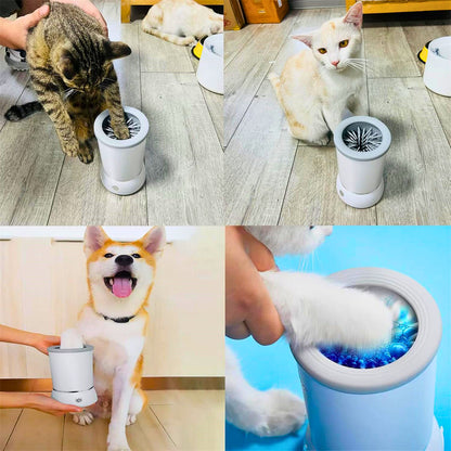 PawWash Pro™ Automatic Pet Paw Cleaner - FREE Shipping