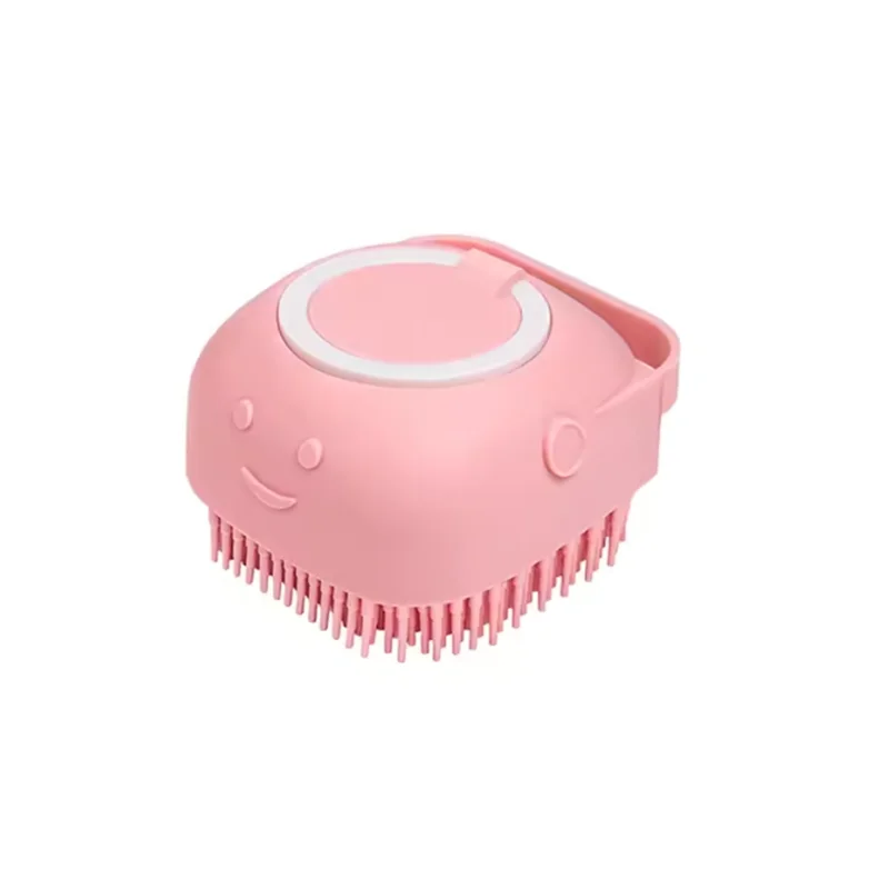 Soft Silicone Bath & Massage Brush for Dogs & Cats