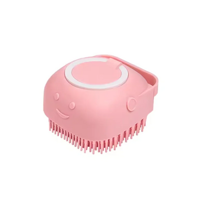 Soft Silicone Bath & Massage Brush for Dogs & Cats